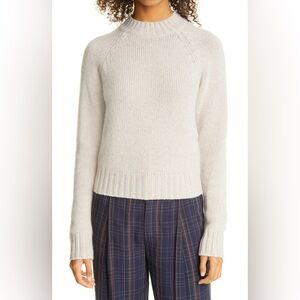 Vince Shrunken Mock Neck Sweater